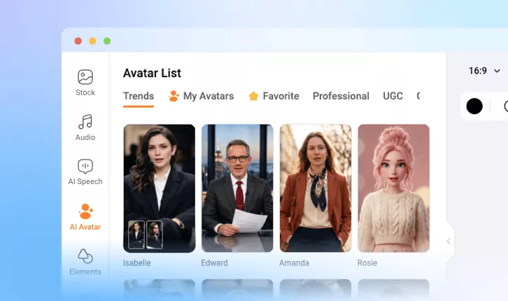 How to Generate AI Actor Clips Using FlexClip